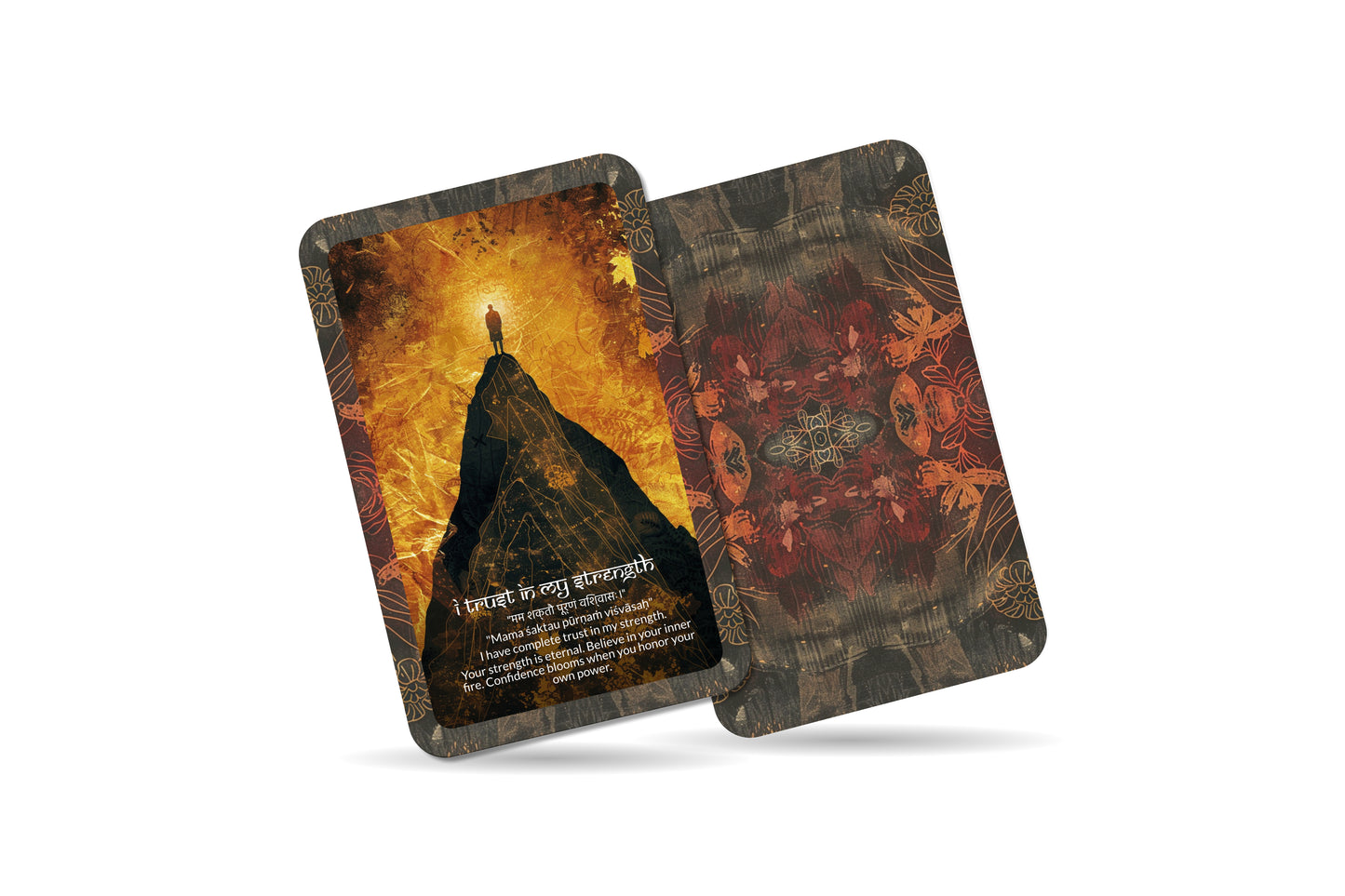 Empowerment Mantra – A Soul Strength Oracle Deck – 22 Oracle Cards – Rise into Your Full Potential