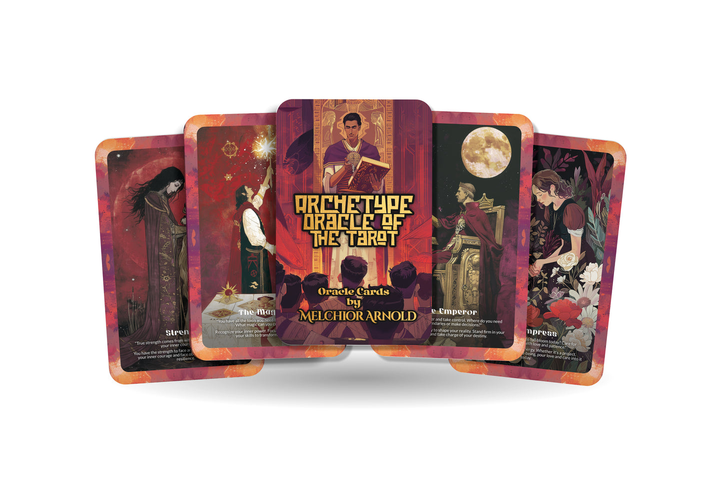 Archetype Oracle of the Tarot – Explore Your Inner Archetypes – A Tarot-Inspired Oracle 22-Card Deck
