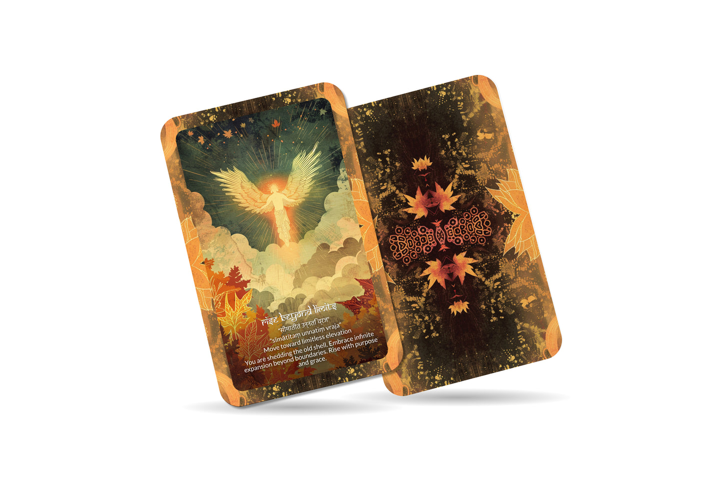 Ascension Mantra – A Divine Rising Oracle Deck – 22 Oracle Cards – Pathways to the Higher Self