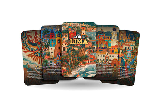 The Tarot of Lima – A Peruvian Heritage Tarot Deck – 22 Tarot Cards – Coastal Mysteries and Andean Ancestral Wisdom