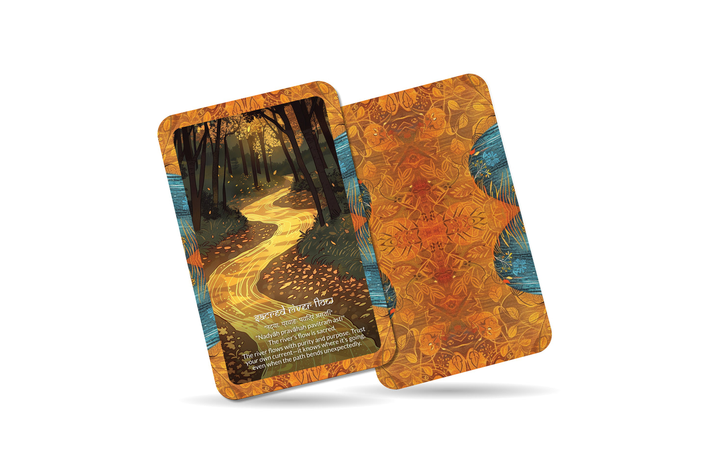 River Mantra – A Flow Oracle Deck – 22 Oracle Cards – Trusting the Current of Life