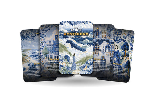 The Tarot of Amsterdam – A Canal City Tarot Deck – 22 Tarot Cards – Mystical Journeys Through the Netherlands’ Historic Heart