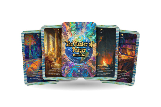 The Master of Prayer Oracle – 22 Oracle Cards – Enter the Gates of Mercy