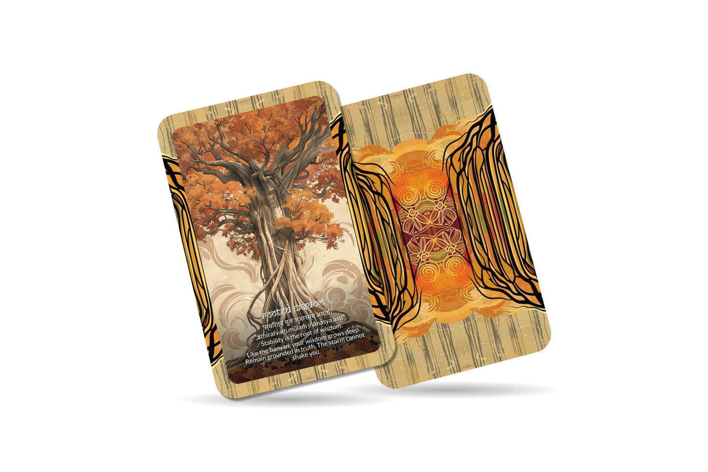 Banyan Tree Mantra – A Sacred Tree Oracle Deck – 22 Oracle Cards – Rooted in Eternal Wisdom