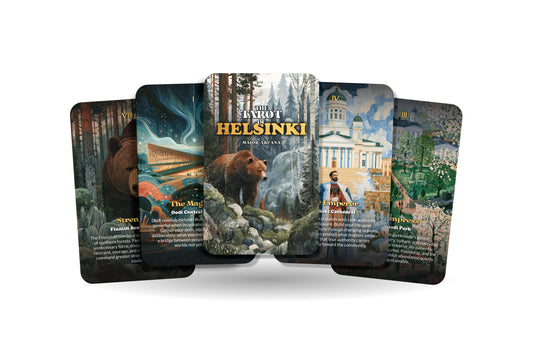 The Tarot of Helsinki – A Nordic Nature Tarot Deck – 22 Tarot Cards – Forests, Sea, and Finnish Mysticism