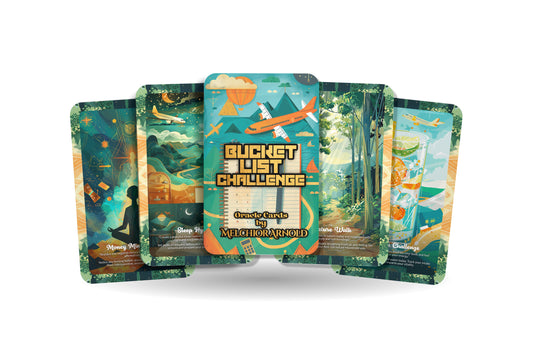 Bucket List Challenge Oracle – Ignite Your Dreams – Motivation for Life’s Bold Adventures 22-Card Deck