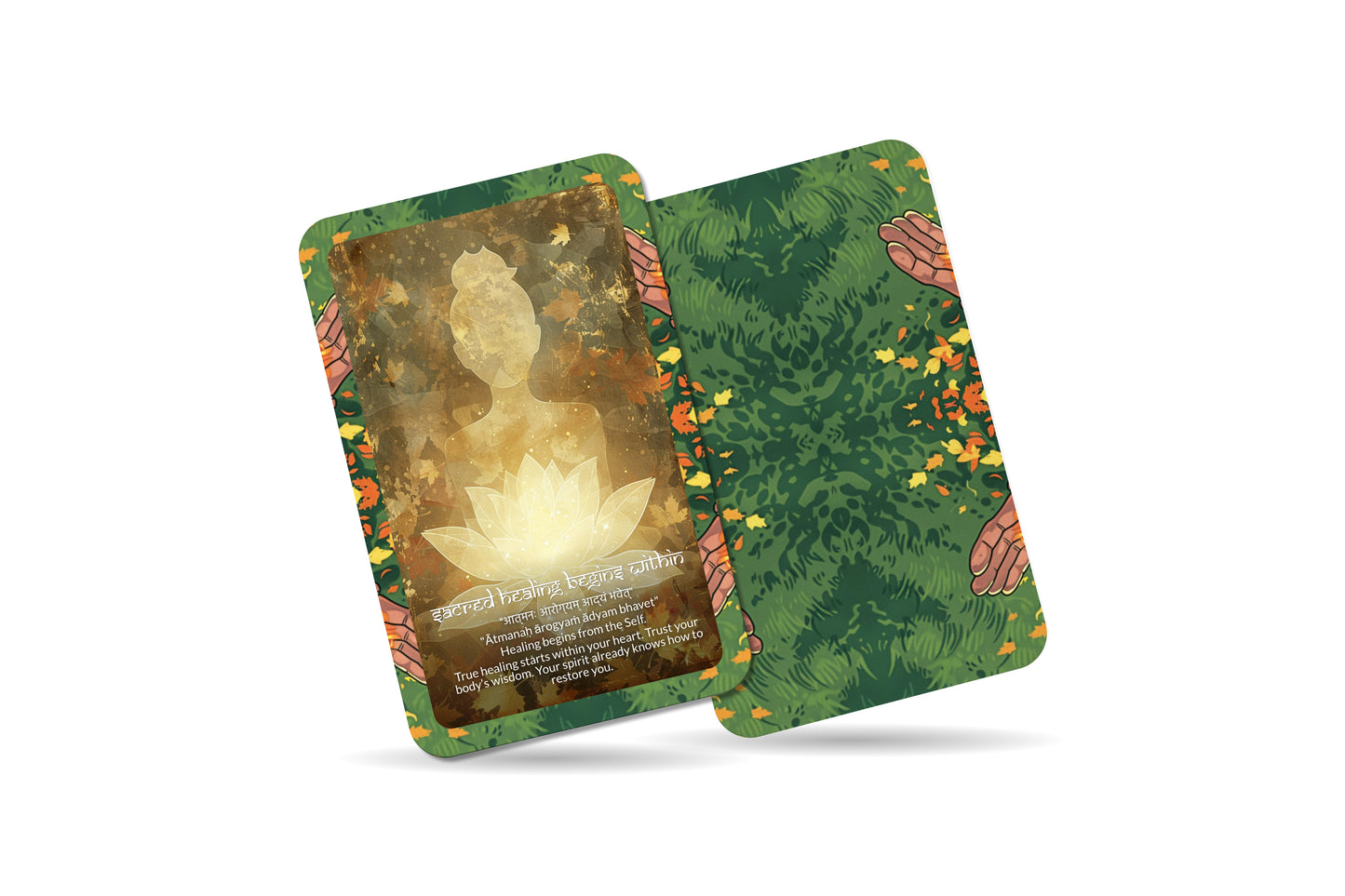 Healing Mantra – A Restoration Oracle Deck – 22 Oracle Cards – Returning to Wholeness