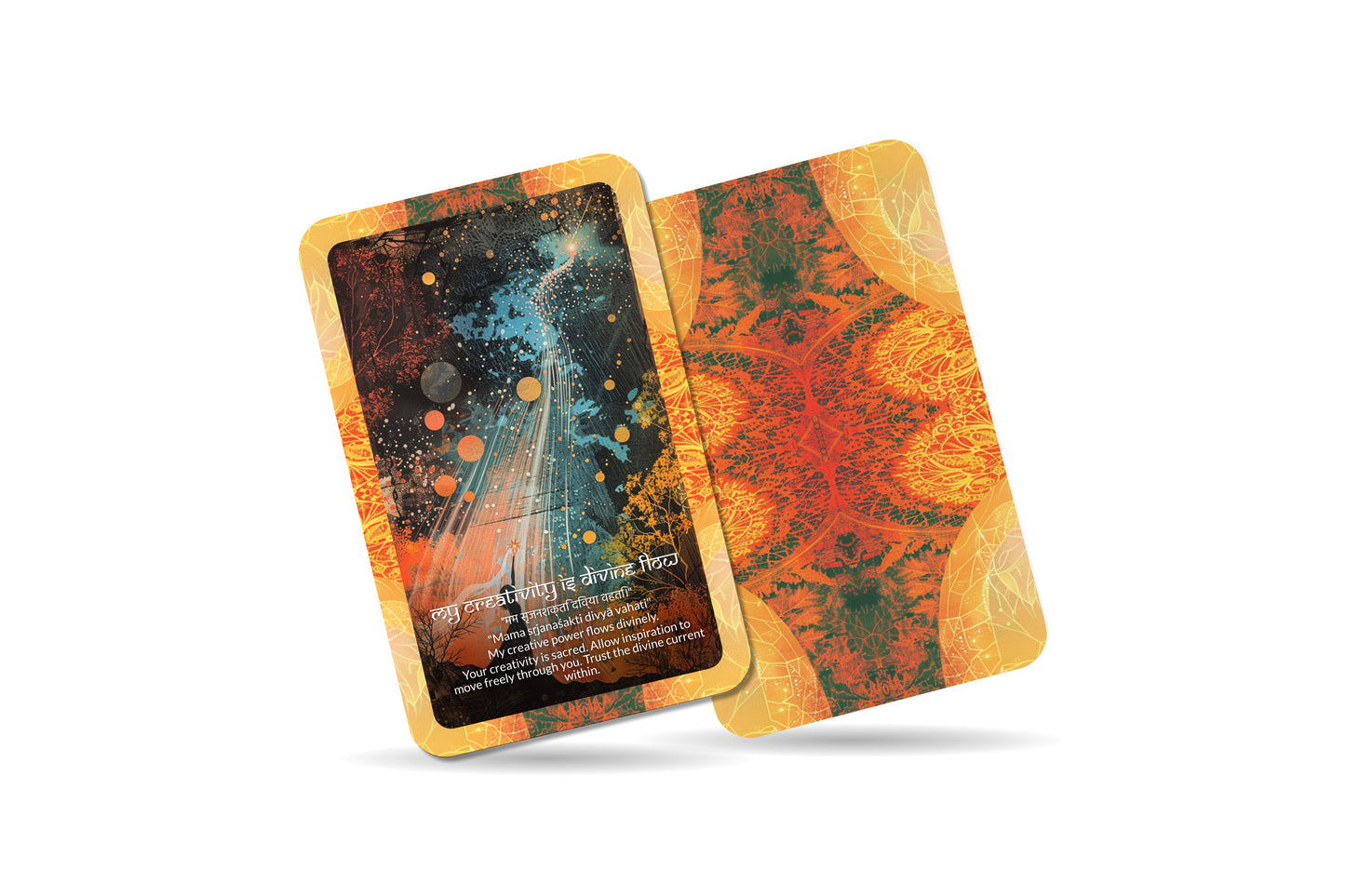 Confidence Mantra – An Inner Power Oracle Deck – 22 Oracle Cards – Radiate Self-Belief and Courage