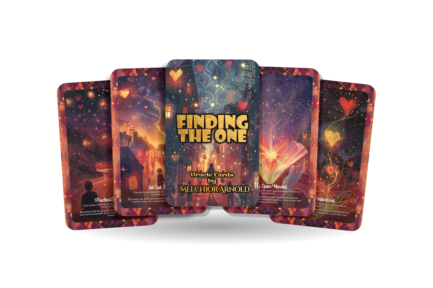 Finding the One Oracle – Attract Aligned Love – Divine Timing & Romantic Insight 22-Card Deck