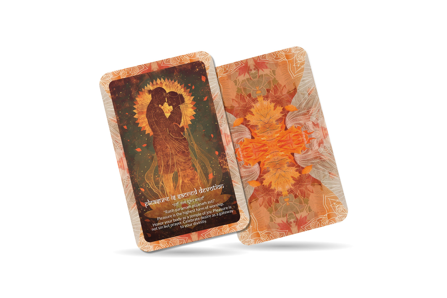 Kamasutra Mantra – A Sacred Pleasure Oracle Deck – 22 Oracle Cards – The Art of Divine Union