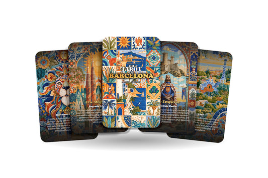 The Tarot of Barcelona – A Catalan Spirit Tarot Deck – 22 Tarot Cards – Art, Architecture, and Mediterranean Magic