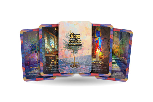 Hope Oracle – Never Despair – 22 Oracle Cards – Light in the Darkest Night