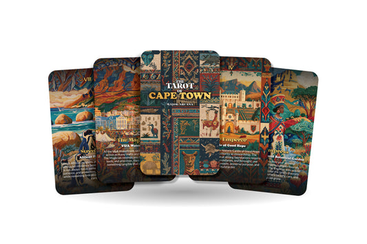 The Tarot of Cape Town – A Mountain and Ocean Tarot Deck – 22 Tarot Cards – Spirit of Table Mountain and the Sea