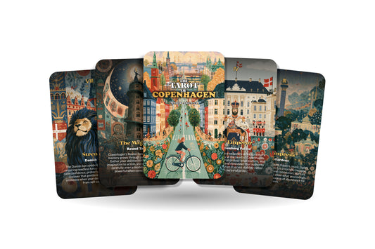 The Tarot of Copenhagen – A Nordic Heritage Tarot Deck – 22 Tarot Cards – Sea Legends and Scandinavian Spirit