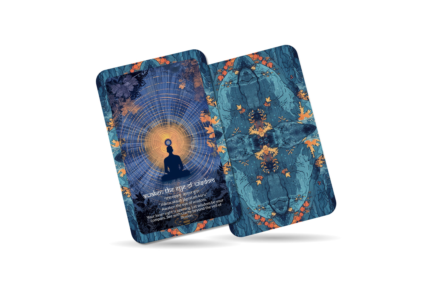 Third Eye Mantra – An Intuition Oracle Deck – 22 Oracle Cards – Awakening the Inner Sight