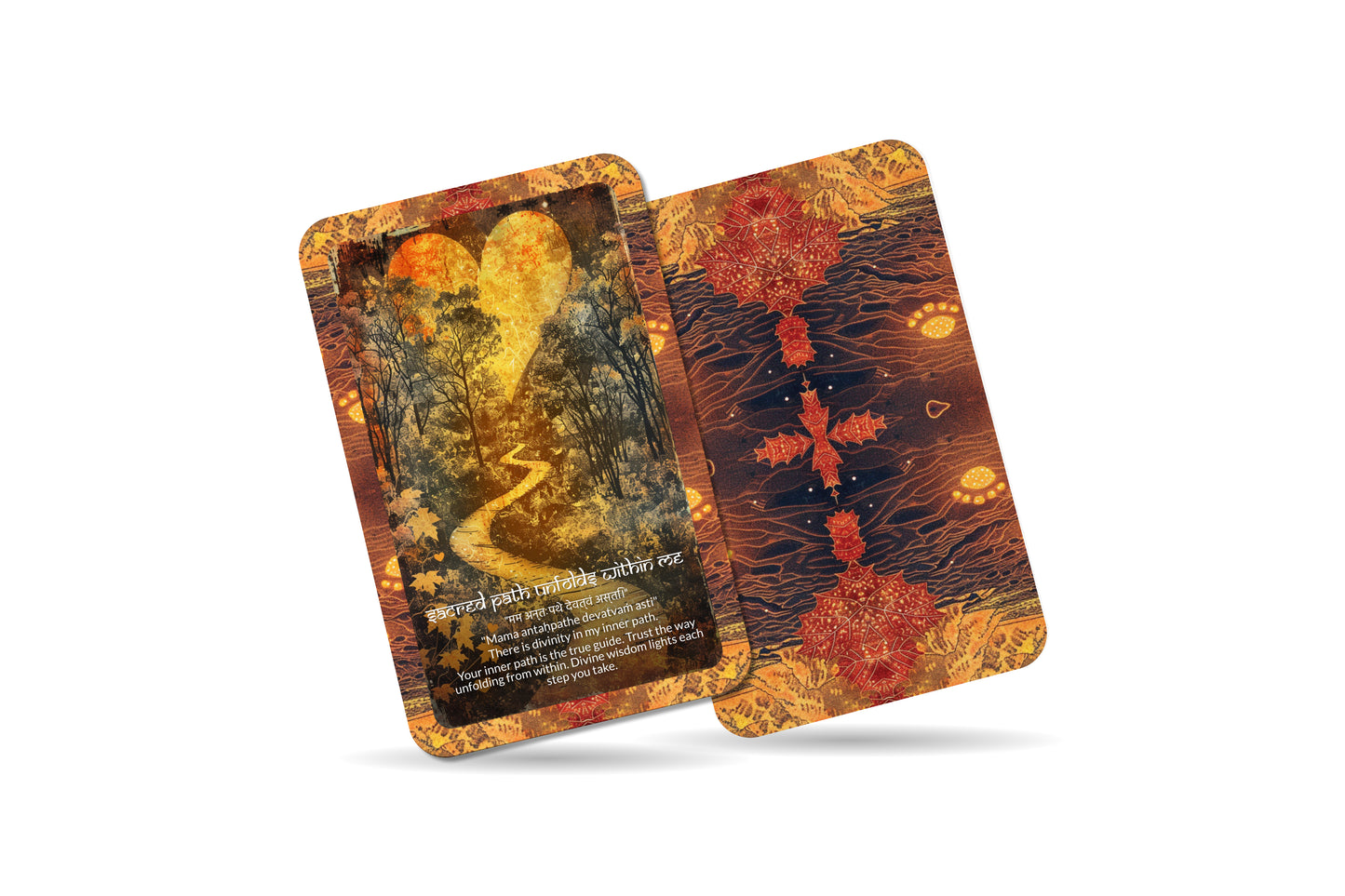 Path Mantra – A Life Journey Oracle Deck – 22 Oracle Cards – Walking the Soul’s Road