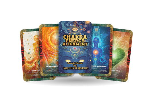 Chakra Energy Alignment Oracle Cards – Balance Your Energy Centers – Heal & Align Within 22-Card Deck