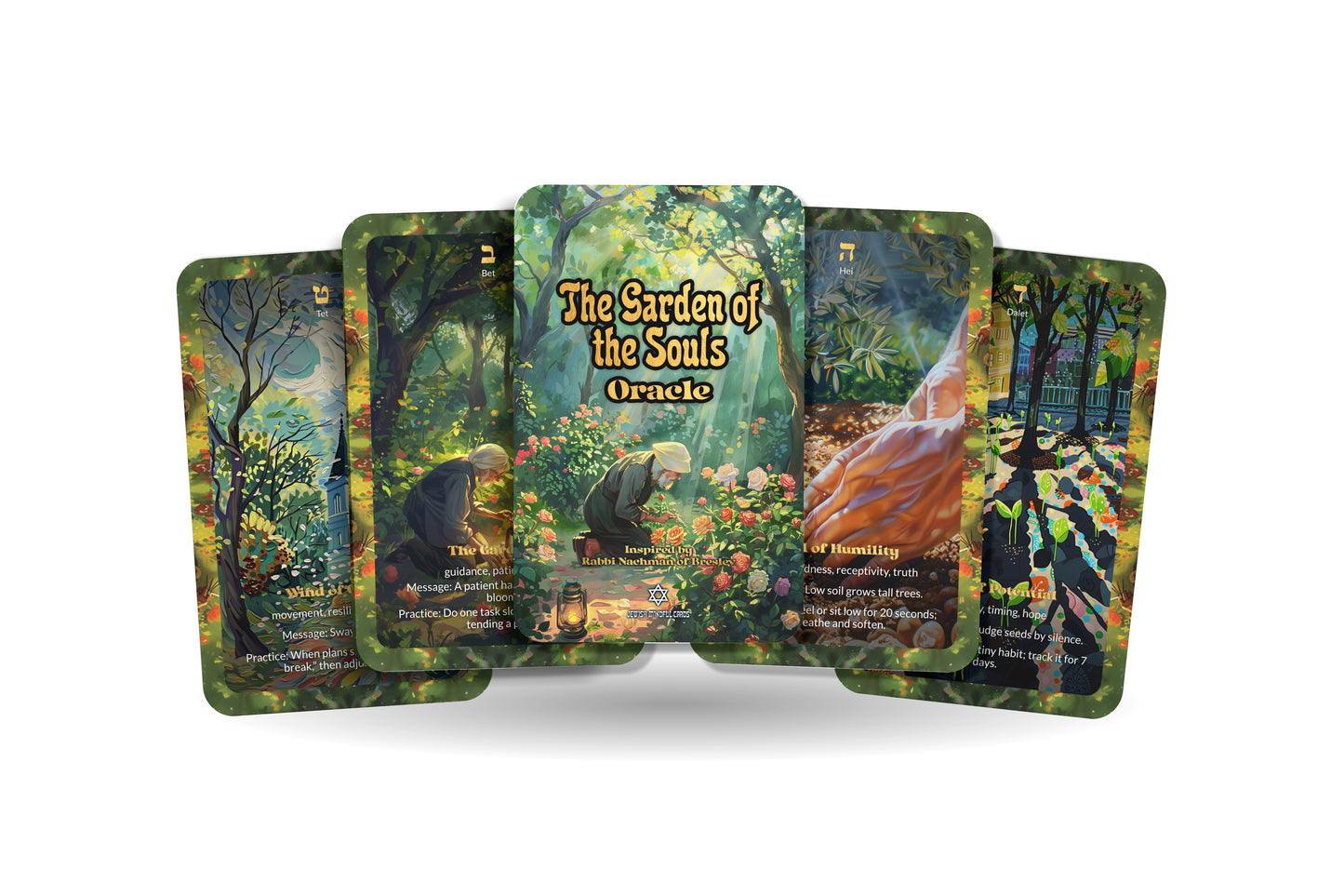 The Garden of the Souls Oracle – 22 Oracle Cards – Walk Among Living Teachings