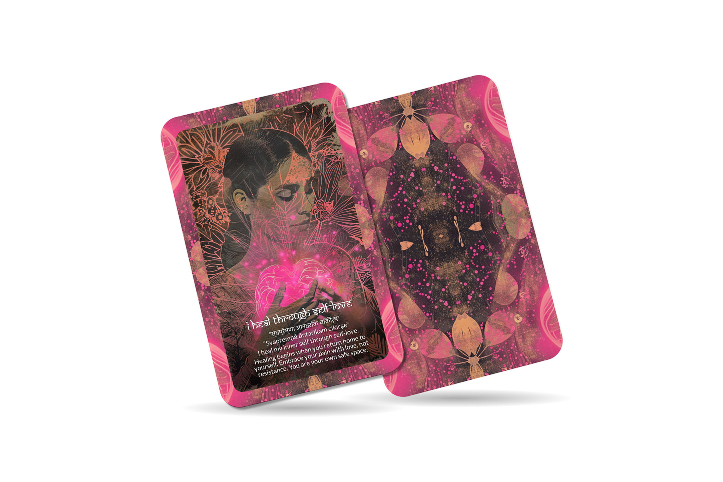 Inner Healing Mantra – A Self-Reclamation Oracle Deck – 22 Oracle Cards – Awakening the Healer Within