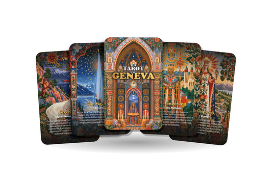 The Tarot of Geneva – A Lake and Alpine Tarot Deck – 22 Tarot Cards – Serenity and Swiss Mountain Wisdom