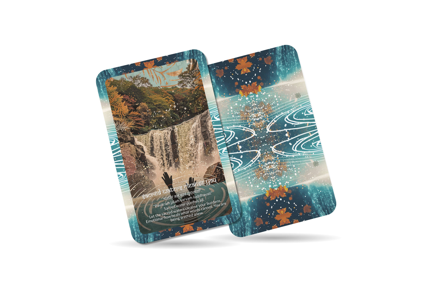 Purification Mantra – A Soul Detox Oracle Deck – 22 Oracle Cards – Cleansing Mind, Body, Spirit