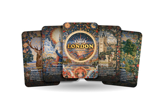The Tarot of London – A Royal Heritage Tarot Deck – 22 Tarot Cards – Legends, Landmarks, and British Mysteries