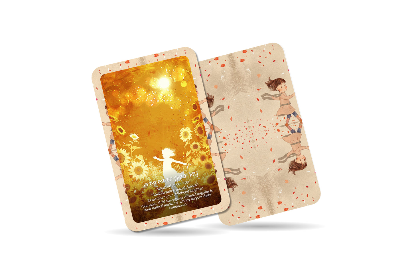 Inner Child Mantra – A Soul Remembrance Oracle Deck – 22 Oracle Cards – Healing Through Innocence