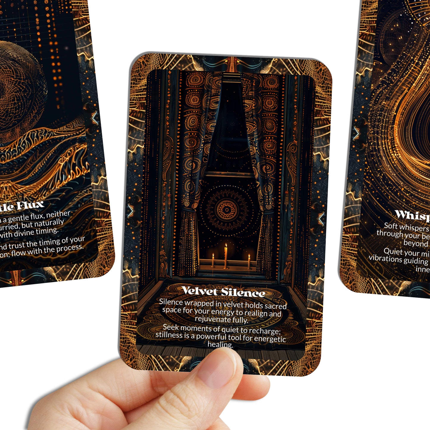 Velvet Frequency – An Energy Alignment Oracle Deck – 22 Oracle Cards – Tune Into the Subtle and Soft