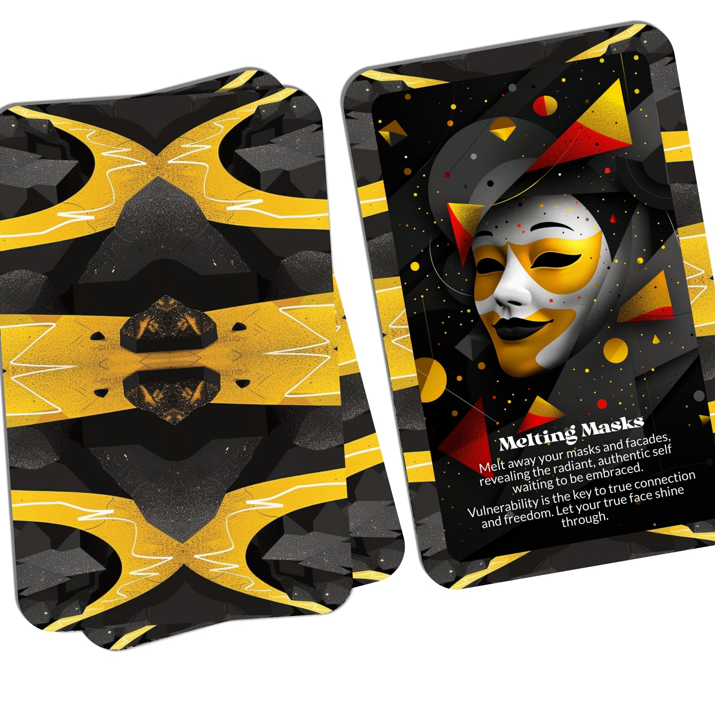 Melt Mode – A Surrendered Growth Oracle Deck – 22 Oracle Cards – Dissolve, Then Rise Remade