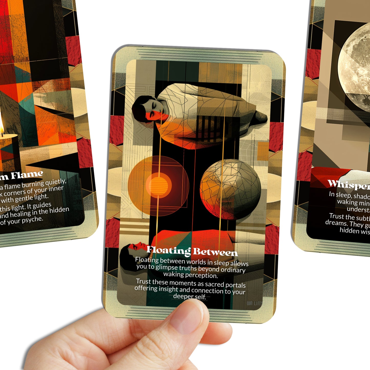 Sleep Like Smoke – A Dream Wisdom Oracle Deck – 22 Oracle Cards – Drift Softly Into the Knowing