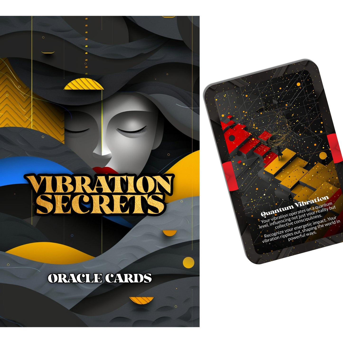 Vibration Secrets – An Energetic Alignment Oracle Deck – 22 Oracle Cards – Tune In, Rise Up, Stay True