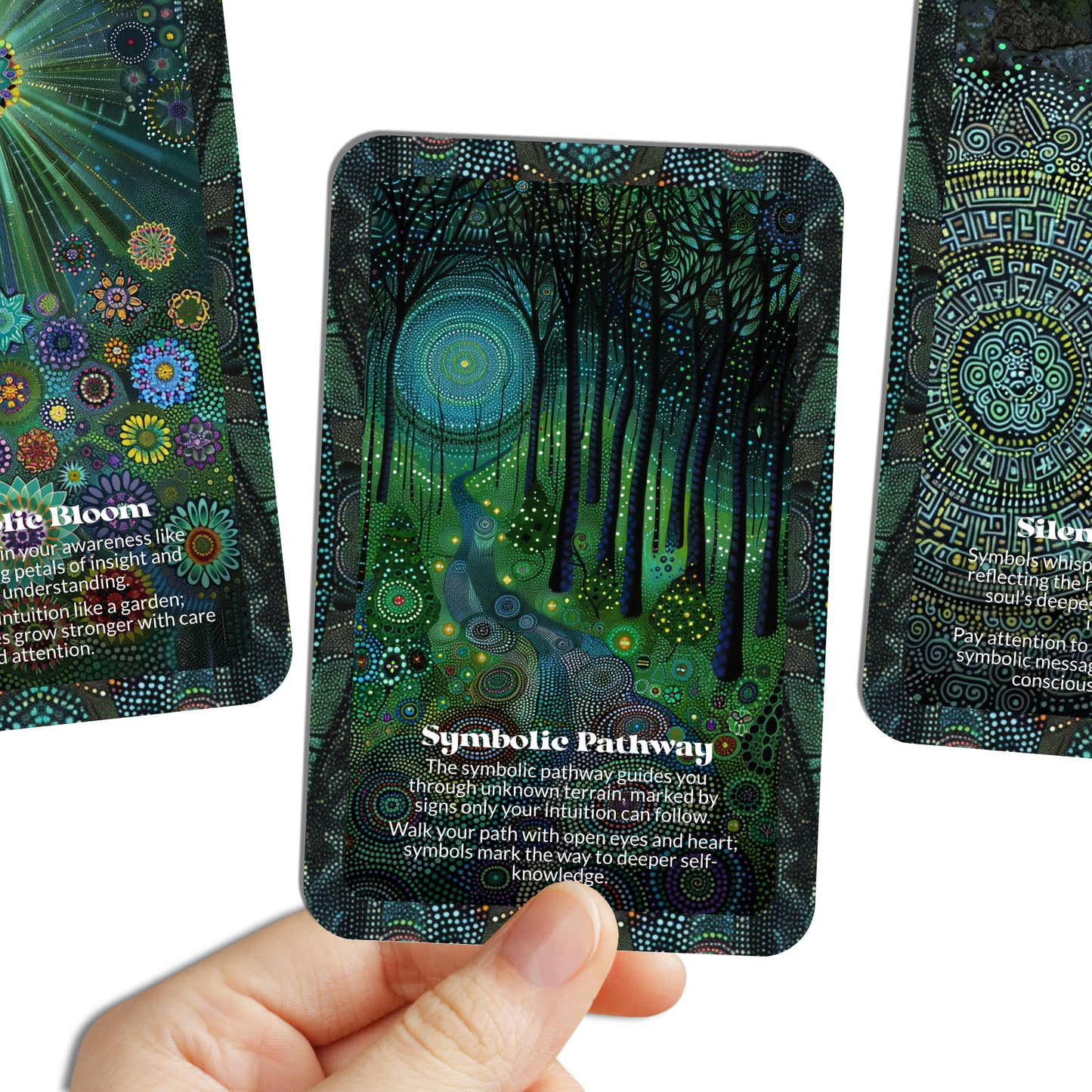 Mirror Tongue – A Symbolic Intuition Oracle Deck – 22 Oracle Cards – Speak in Symbols, Listen with Soul