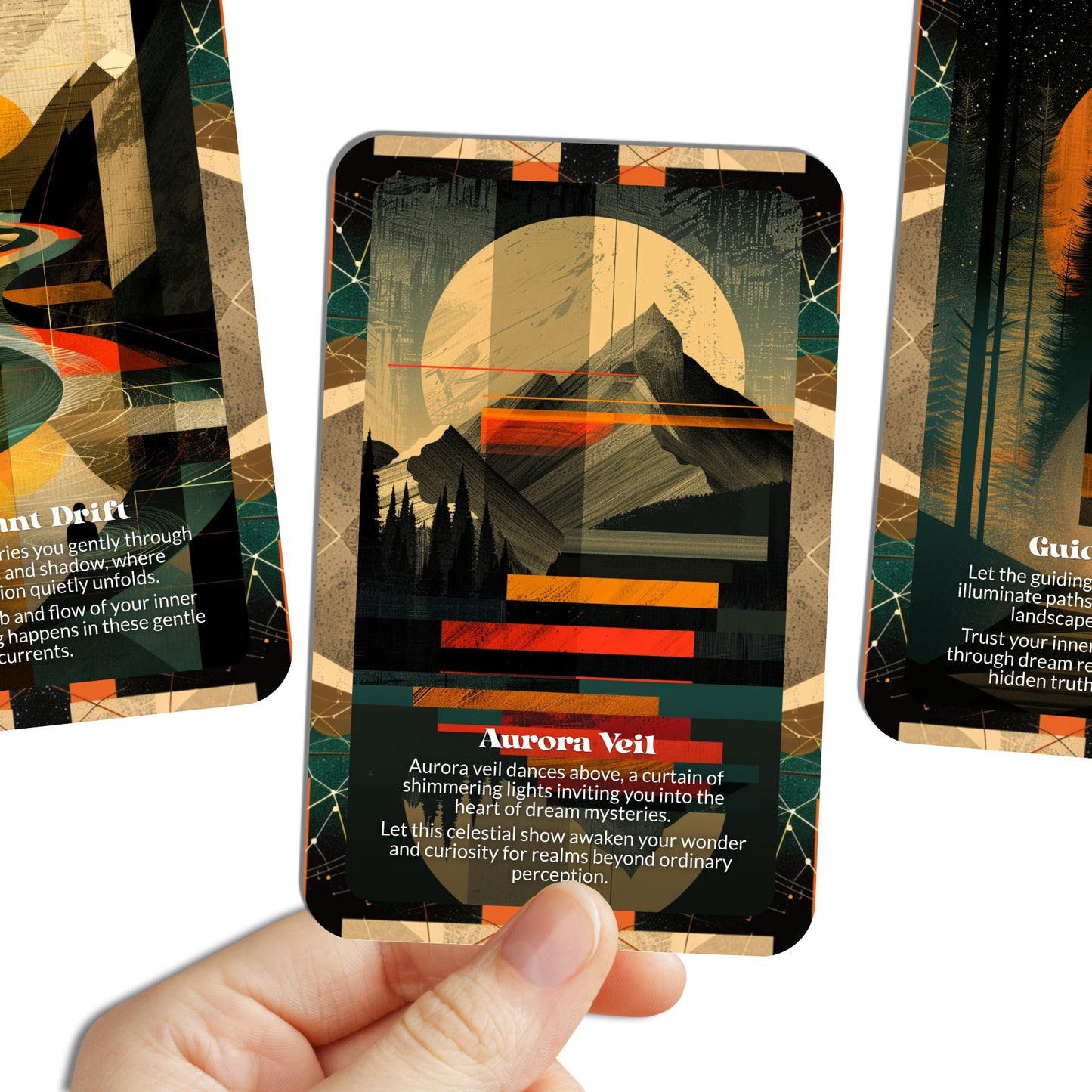 Wanderlight – A Dream Travel Oracle Deck – 22 Oracle Cards – Travel by Soul, Guided by Glow