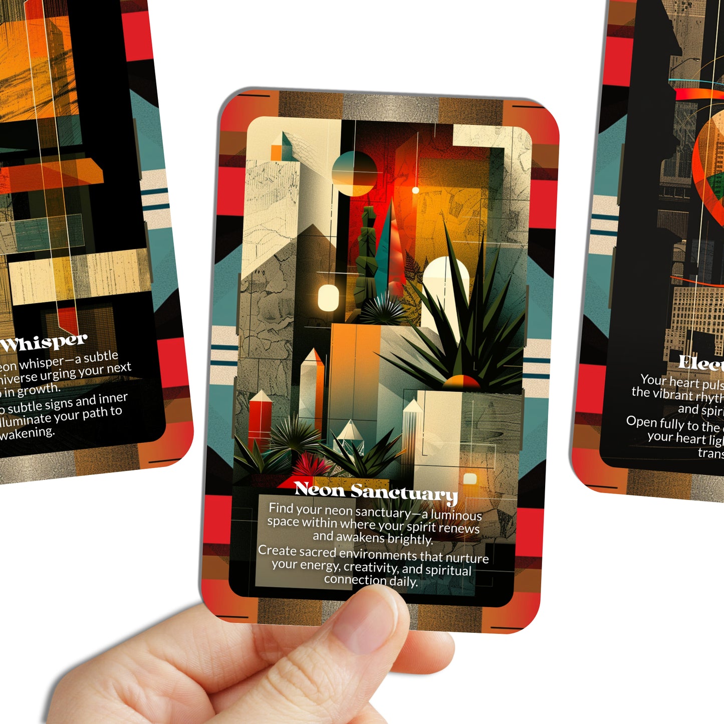 Neon Spirit – A High-Frequency Awakening Oracle Deck – 22 Oracle Cards – Flash Awake in Electric Glow