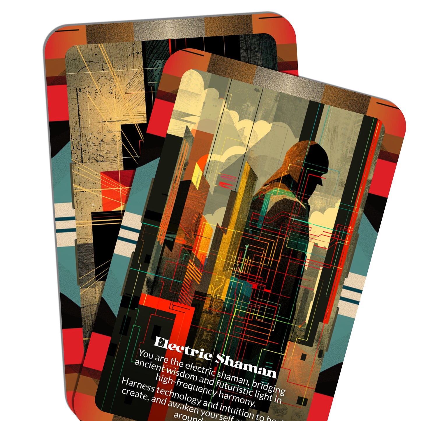 Neon Spirit – A High-Frequency Awakening Oracle Deck – 22 Oracle Cards – Flash Awake in Electric Glow