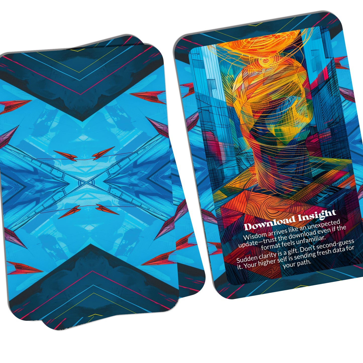 WiFi & Wonder – A Mindful Connectivity Oracle Deck – 22 Oracle Cards – Stay Connected to Self and Spirit