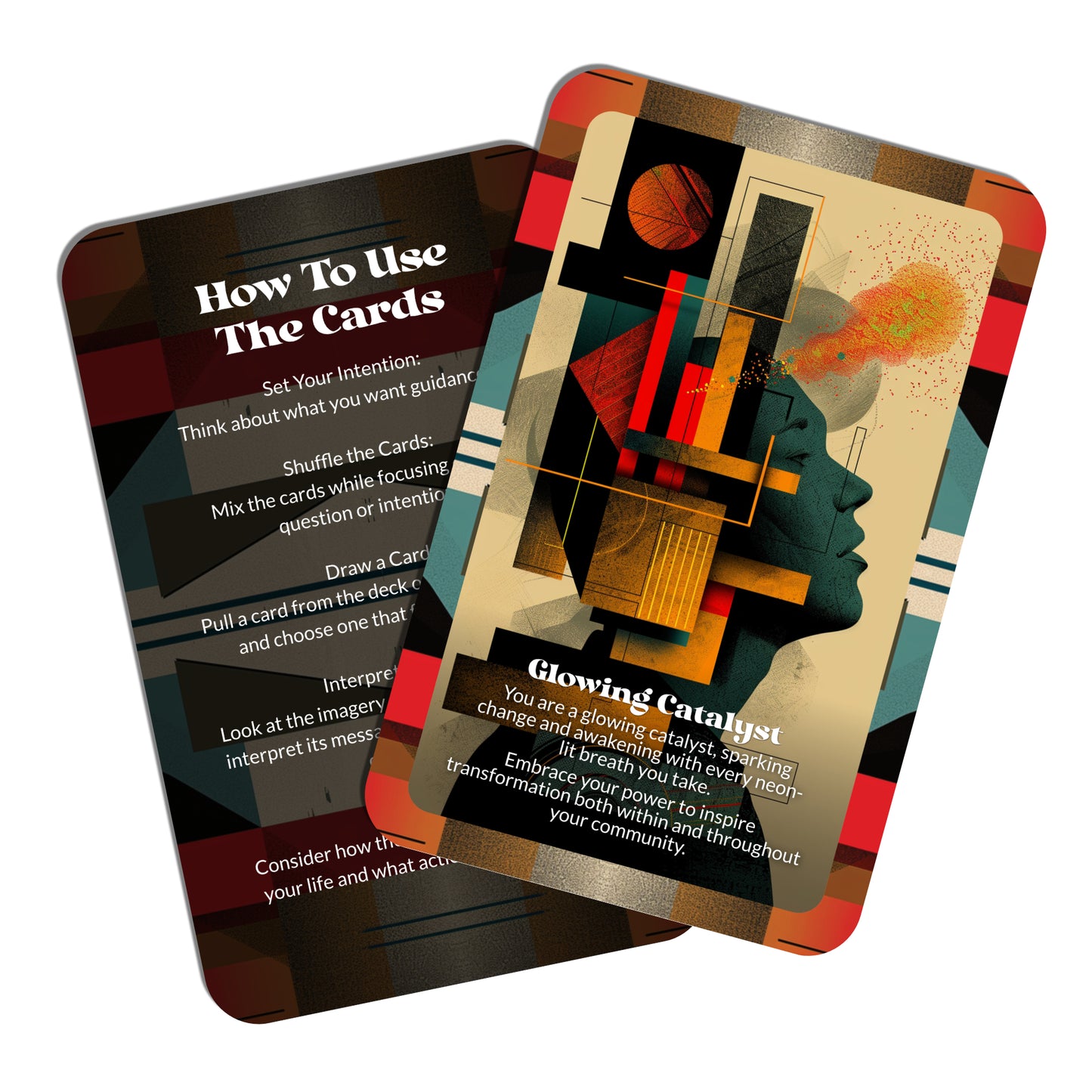 Neon Spirit – A High-Frequency Awakening Oracle Deck – 22 Oracle Cards – Flash Awake in Electric Glow