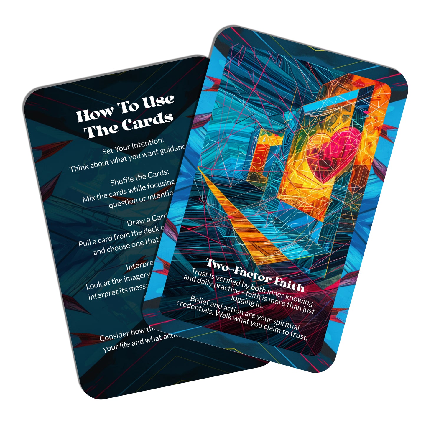 WiFi & Wonder – A Mindful Connectivity Oracle Deck – 22 Oracle Cards – Stay Connected to Self and Spirit