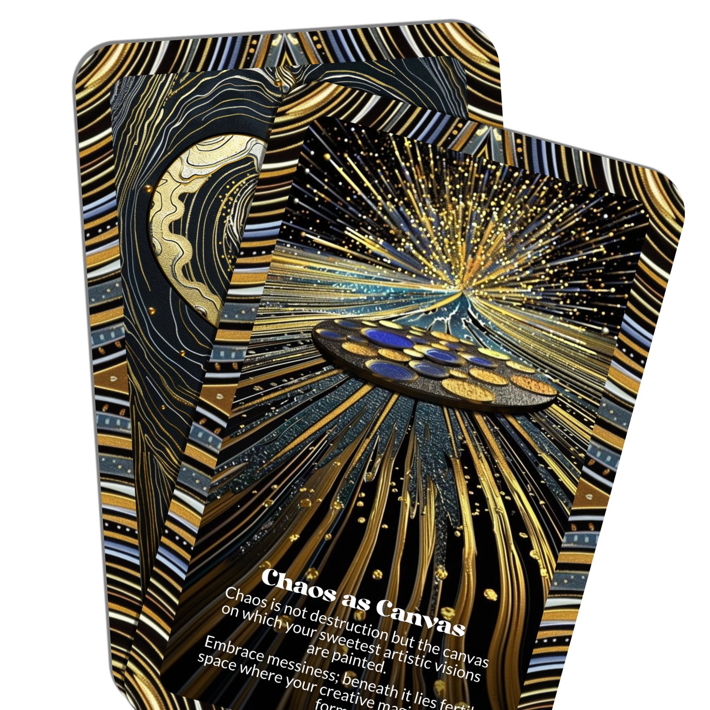 Noise to Nectar – An Artistic Alchemy Oracle Deck – 22 Oracle Cards – Turn Creative Chaos into Gold