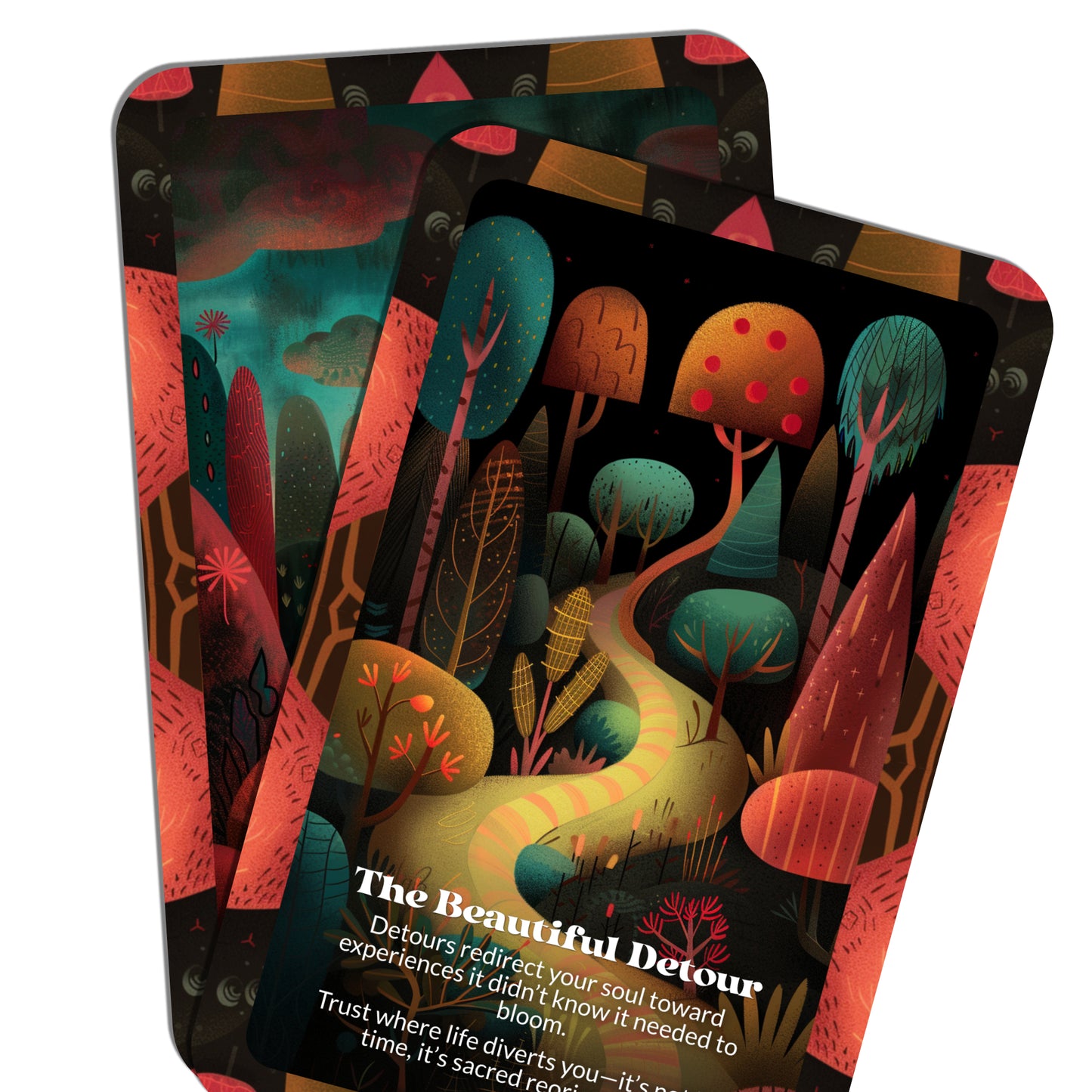 Pattern Break – A Life Disruption Oracle Deck – 22 Oracle Cards – When the Cycle Cracks, Step Through