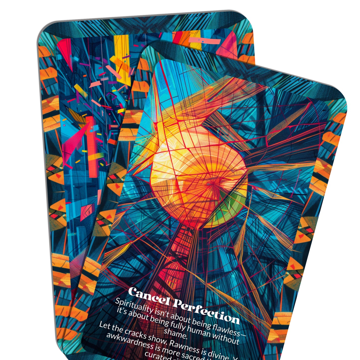 Post-Spiritual – A Modern Mystic Oracle Deck – 22 Oracle Cards – Spirit After the Hashtags Fade