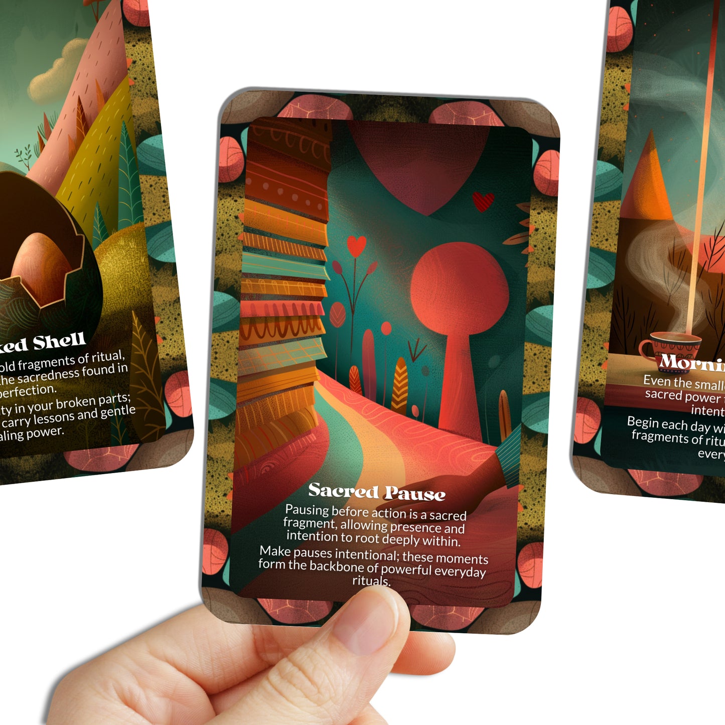 Ritual Fragments – An Everyday Magic Oracle Deck – 22 Oracle Cards – Gather the Pieces of the Sacred