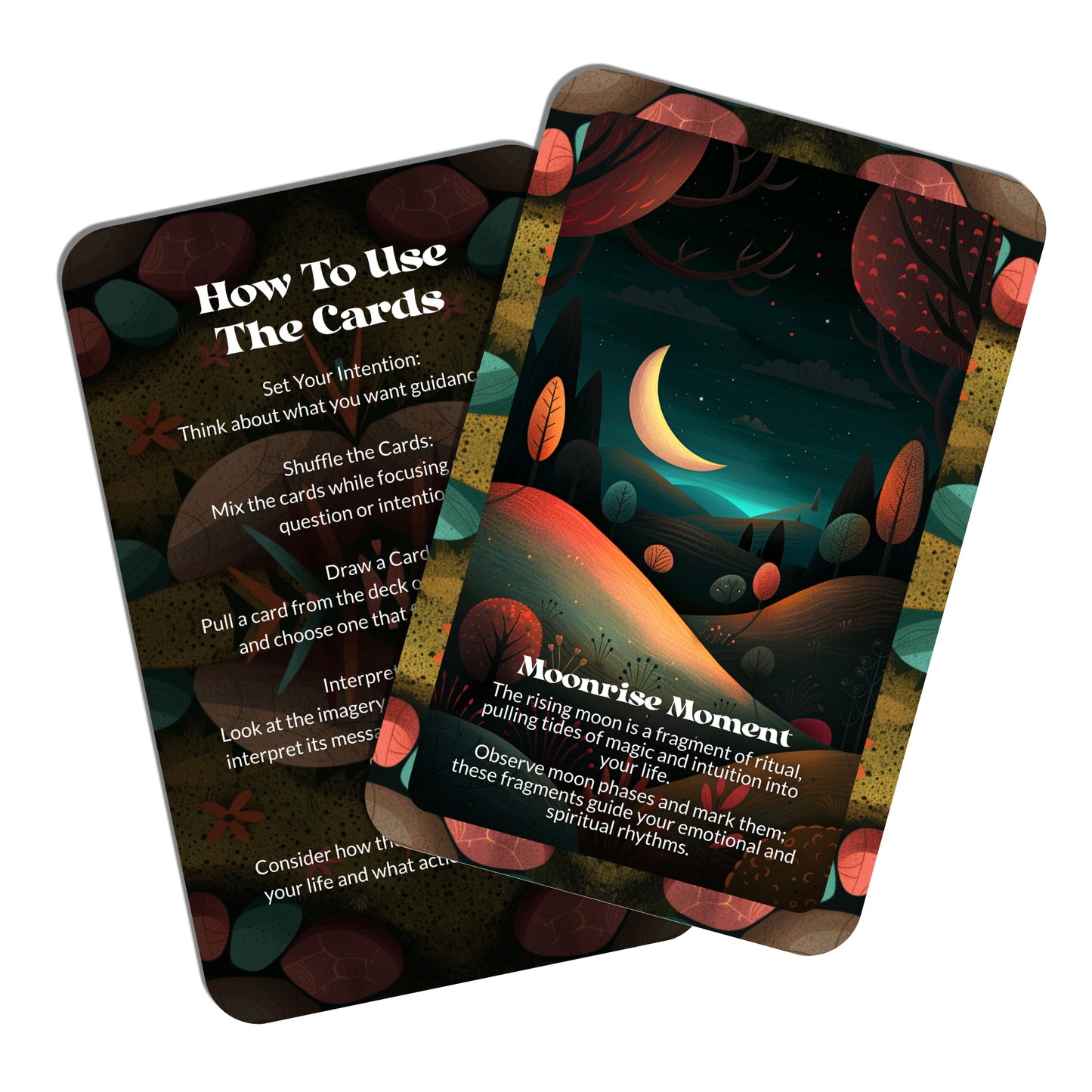 Ritual Fragments – An Everyday Magic Oracle Deck – 22 Oracle Cards – Gather the Pieces of the Sacred