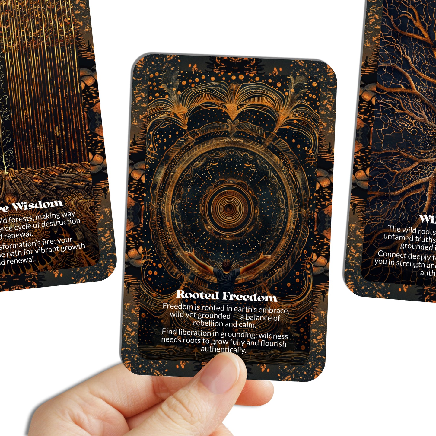 Root & Riot – An Earth Wisdom Oracle Deck – 22 Oracle Cards – Grounded Power, Wild Growth
