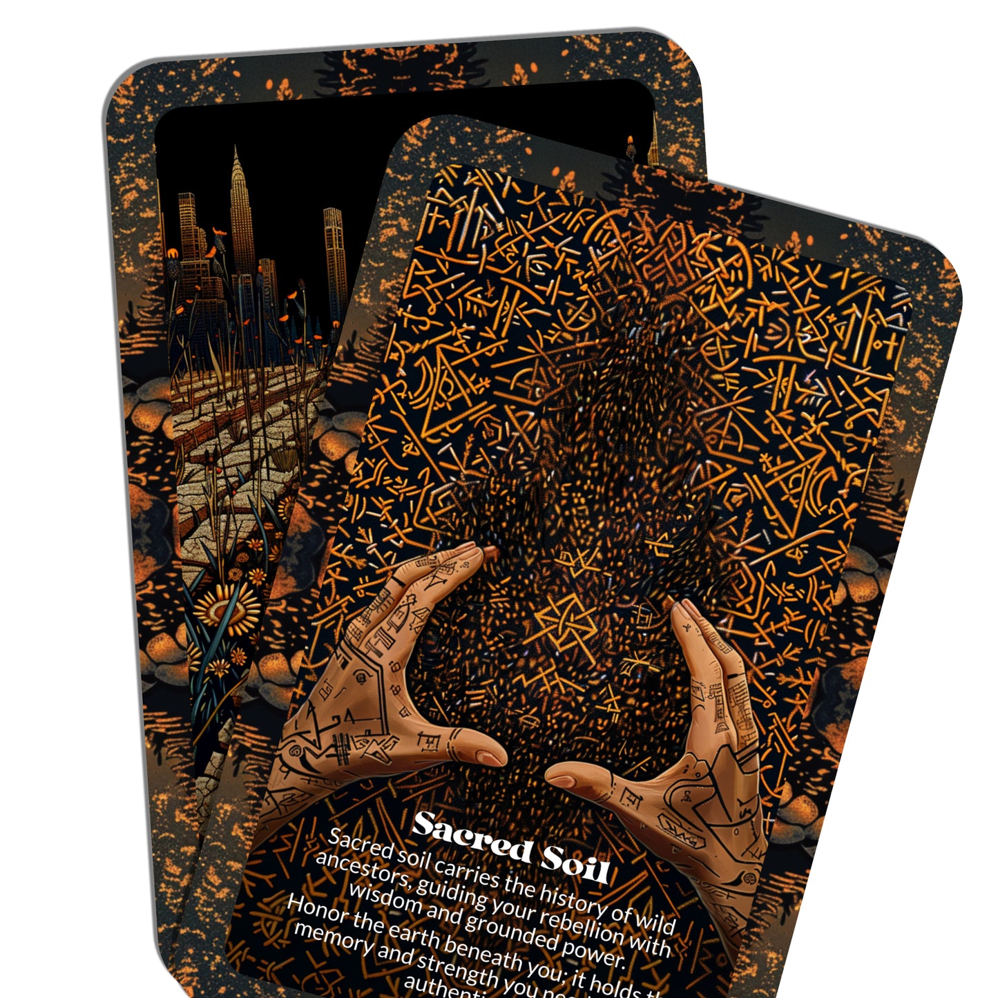 Root & Riot – An Earth Wisdom Oracle Deck – 22 Oracle Cards – Grounded Power, Wild Growth