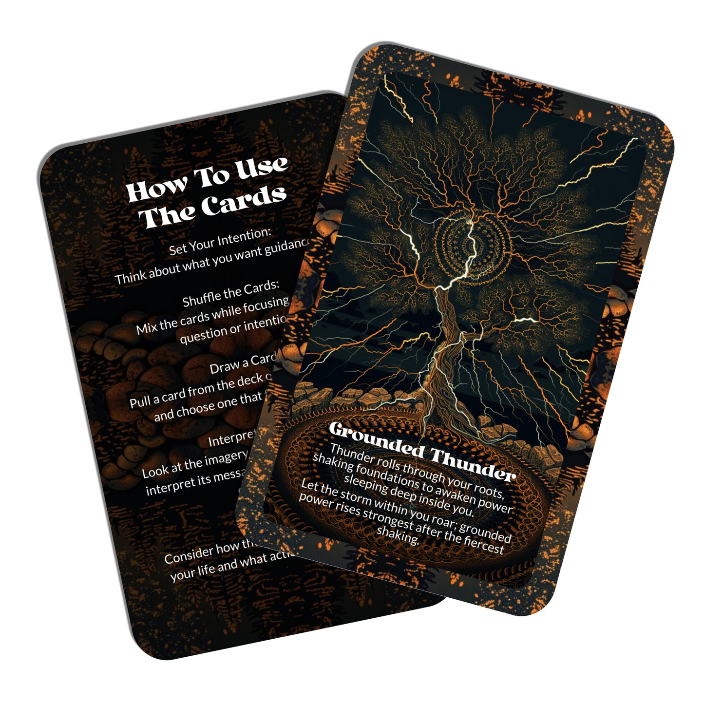 Root & Riot – An Earth Wisdom Oracle Deck – 22 Oracle Cards – Grounded Power, Wild Growth