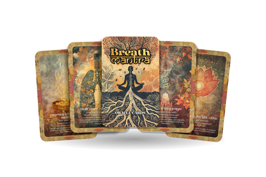 Breath Mantra – A Pranic Energy Oracle Deck – 22 Oracle Cards – Awakening Through Conscious Breathing