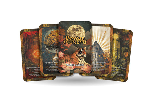 Power Mantra – An Inner Strength Oracle Deck – 22 Oracle Cards – Claiming Your Sacred Authority