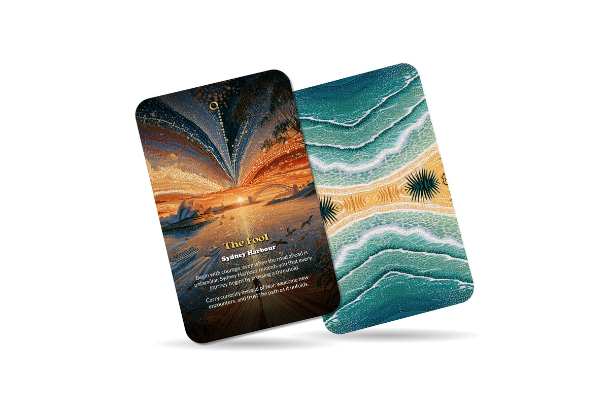The Tarot of Sydney – An Australian Coastal Tarot Deck – 22 Tarot Cards – Harbour, Ocean, and Aboriginal Heritage