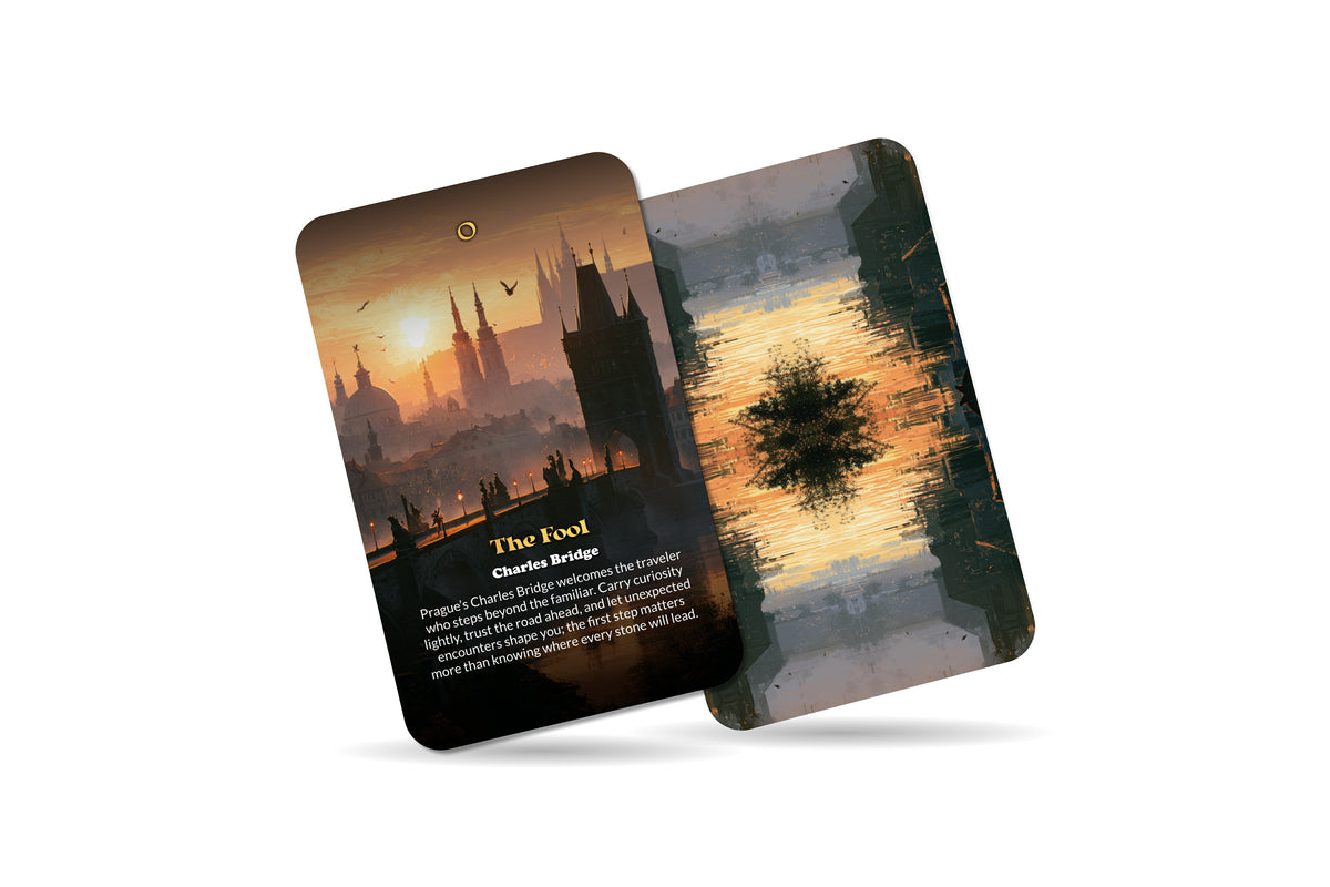 The Tarot of Prague – A Bohemian Mysteries Tarot Deck – 22 Tarot Cards – Gothic Legends and Alchemical Wisdom